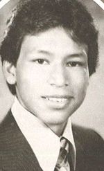 Senior portrait of Carlos Ramos from Tusitala 1979