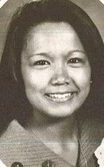 Senior portrait of Christine Feliciano from Tusitala 1979