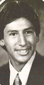 Senior portrait of Daniel Luna from Tusitala 1979