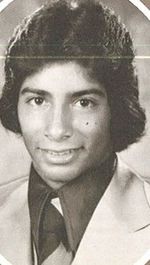 Senior portrait of David Pardo from Tusitala 1979