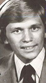 Senior portrait of David Zimmer from Tusitala 1979