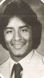 Senior portrait of Edward Paredes from Tusitala 1979