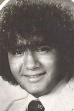 Senior portrait of Jaime Dominguez from Tusitala 1979