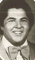 Senior portrait of Javier Olivares from Tusitala 1979