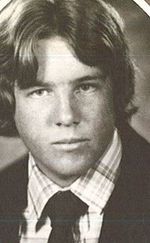 Senior portrait of John Kennerknecht from Tusitala 1979