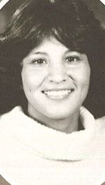 Senior portrait of Julie Perez from Tusitala 1979
