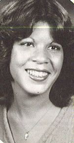 Senior portrait of Karen Sanchez from Tusitala 1979