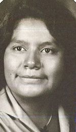 Senior portrait of Maria Hernandez from Tusitala 1979