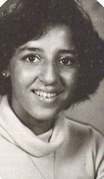 Senior portrait of Maria Vidrio from Tusitala 1979