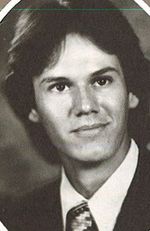 Senior portrait of Mike Belongie from Tusitala 1979