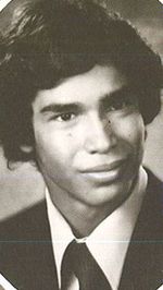 Senior portrait of Mike Montoya from Tusitala 1979