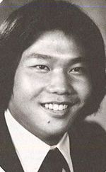 Senior portrait of Rick Tanaka from Tusitala 1979