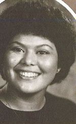 Senior portrait of Sandra Escalera from Tusitala 1979